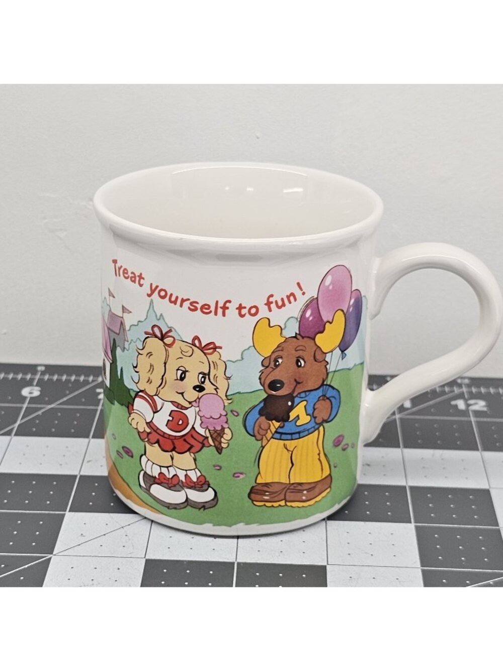 The Get Along Gang ~ Treat Yourself To Fun ~ Coffee Cup Mug ~ American Greetings